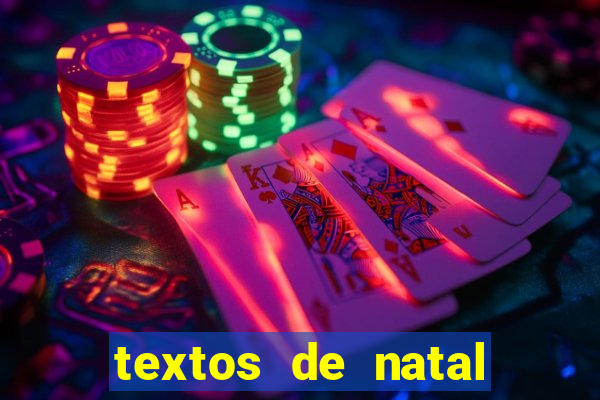 textos de natal para leitura